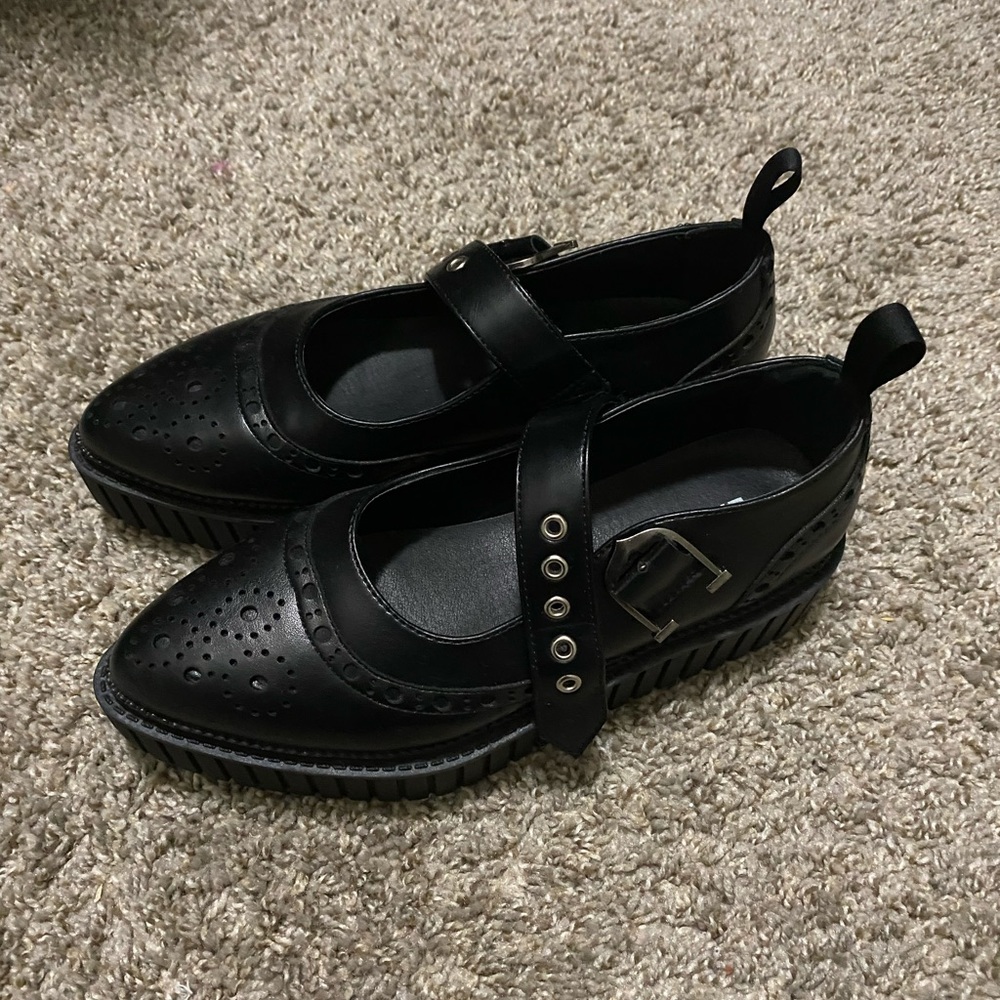 Platform Mary Janes